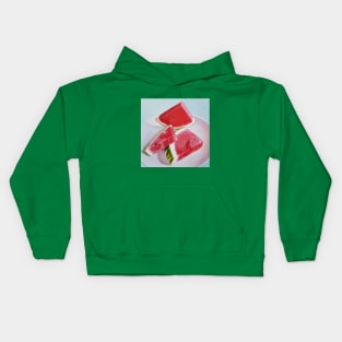 Watermelon painting Kids Hoodie